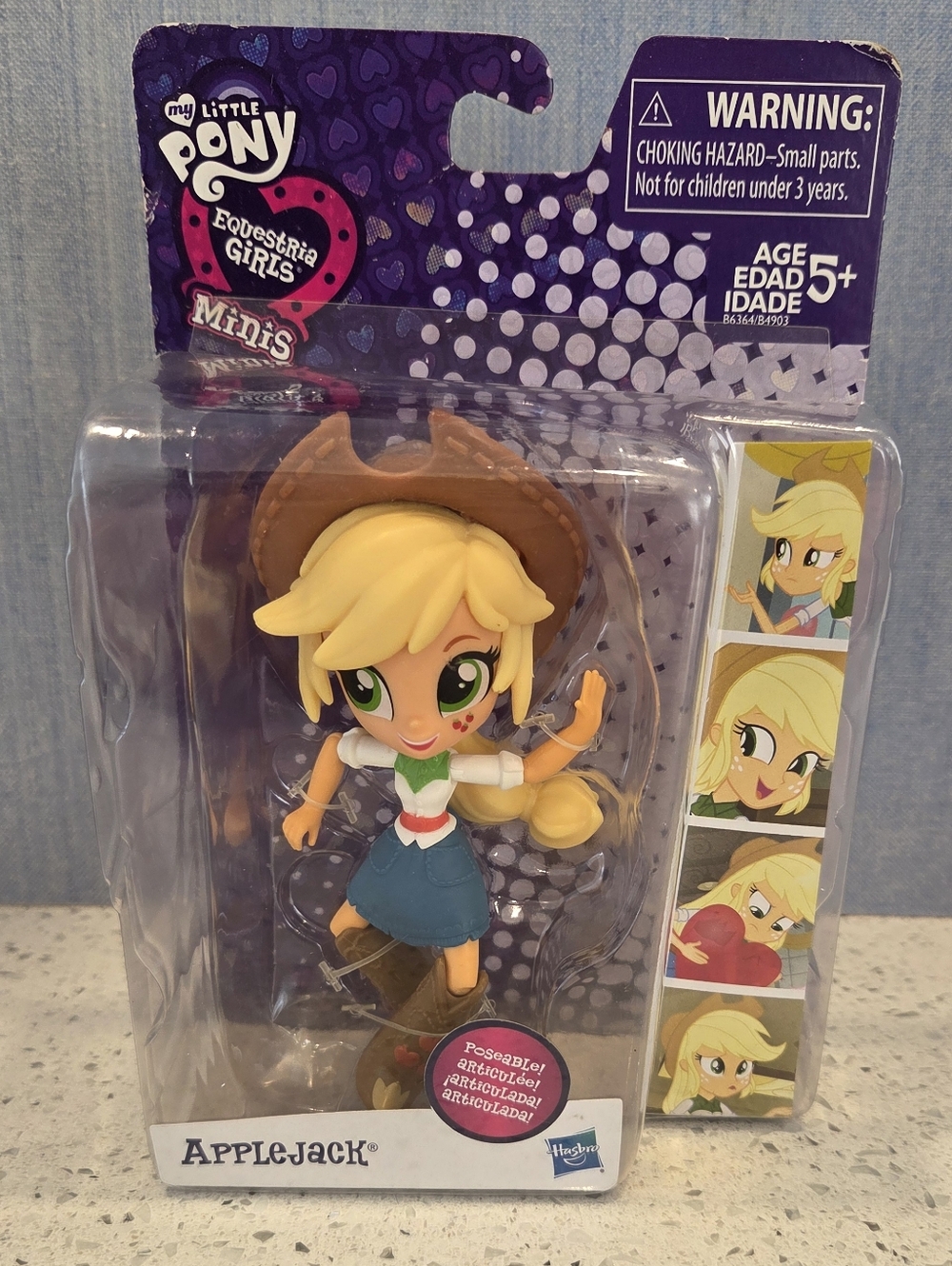 My Little Pony Equestria Girls Minis AppleJack Figure NEW